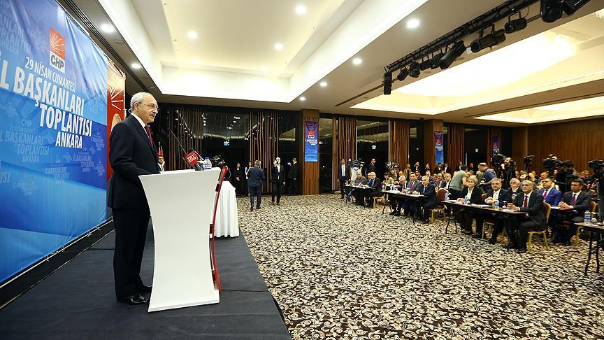 CHP İl Başkanları Toplantısı yapıldı