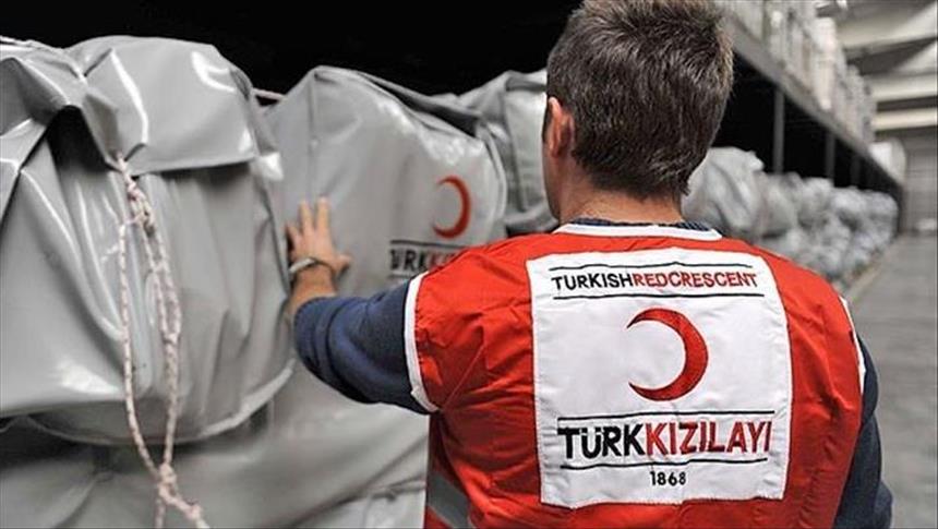 ادامه کمک‌های هلال احمر ترکیه به مردم عراق