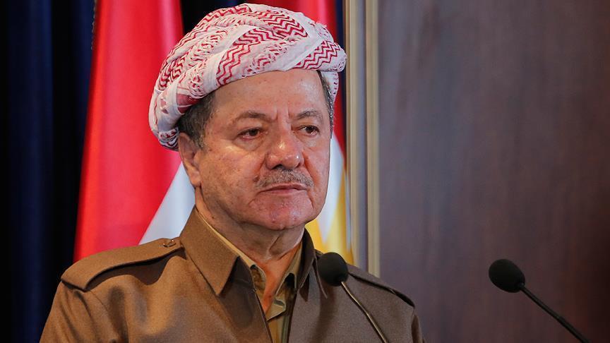 French president should support Kurdish state: Barzani