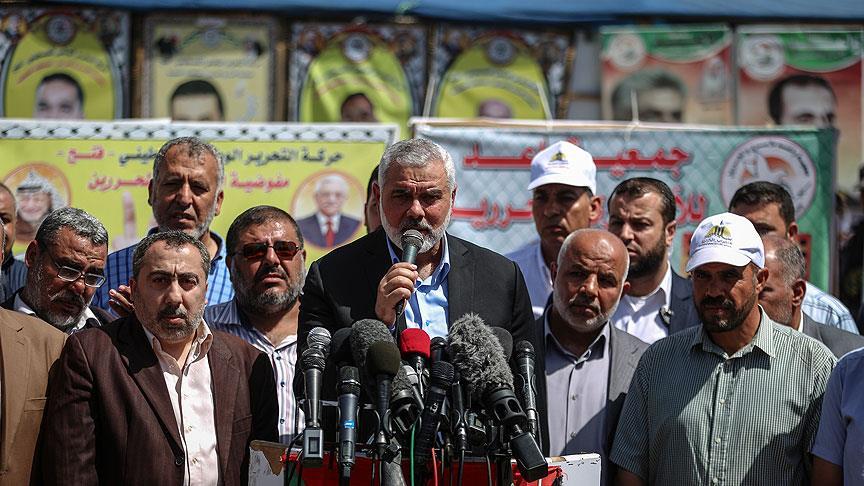 Hamas'ın Siyasi Büro Başkanı Heniyye: Filistinli tutukluların meselesi, öncelikler arasında 