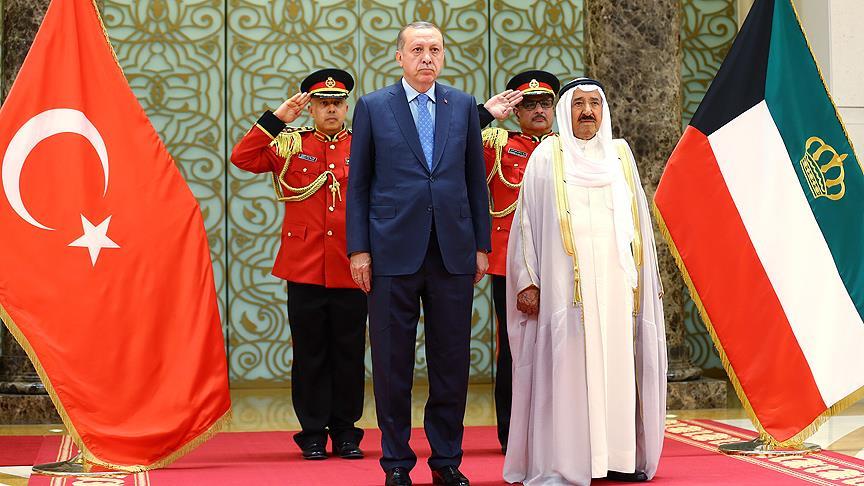 Cumhurbaşkanı Erdoğan Kuveyt'te