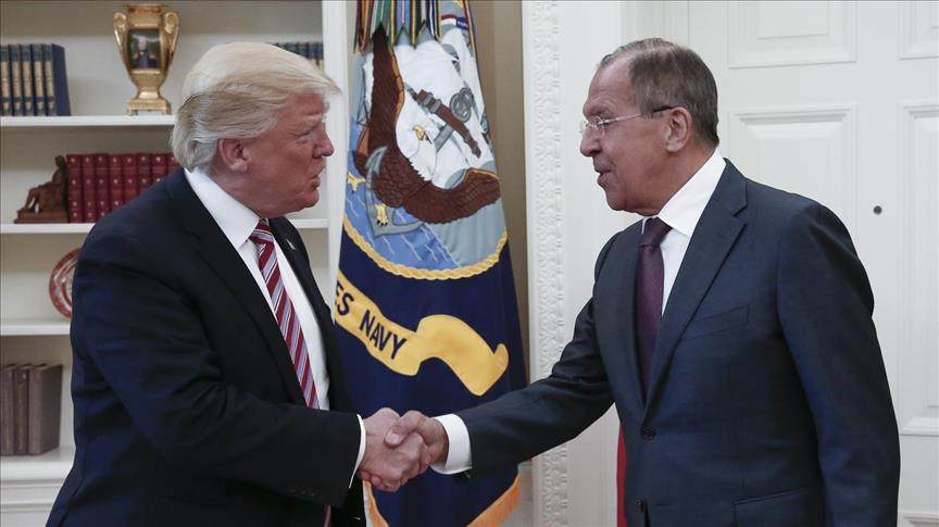 Trump seeks better Russia ties during Lavrov meeting 