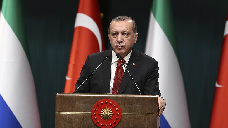 Allies should side with Turkey, not terrorists: Erdogan