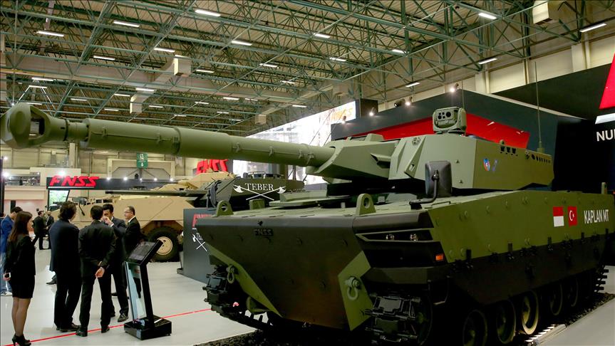 Turkish, Indonesian battle tank unveiled in Istanbul