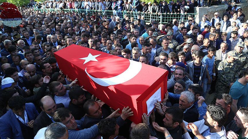 Şehit Uzman Çavuş Ünal son yolculuğuna uğurlandı