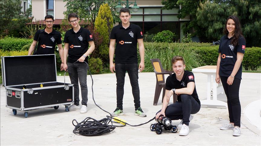 Liselilerin şampiyon robotu, Türkiye'yi temsil edecek