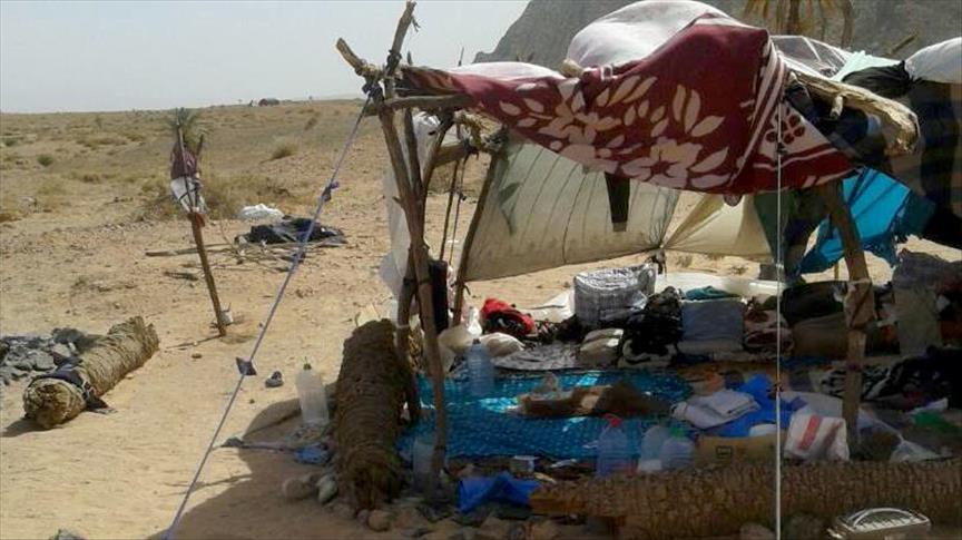 Familjet siriane të bllokuara në shkretëtirën Algjeri-Marok presin ndihmë
