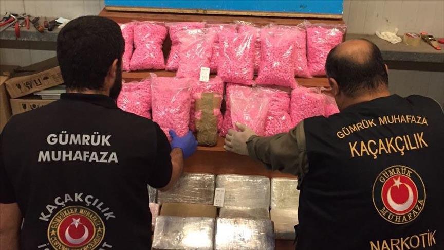 Istanbul seizes $1.4M in drugs on ship from France