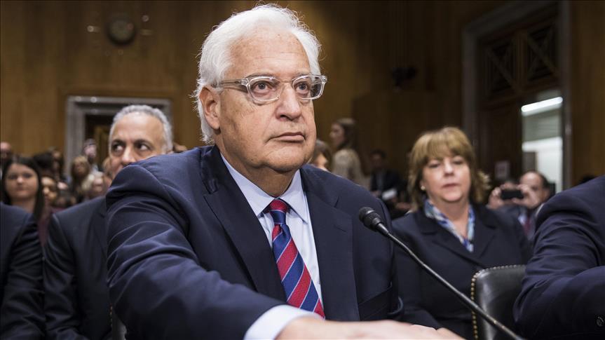 New US envoy to Israel officially takes up role