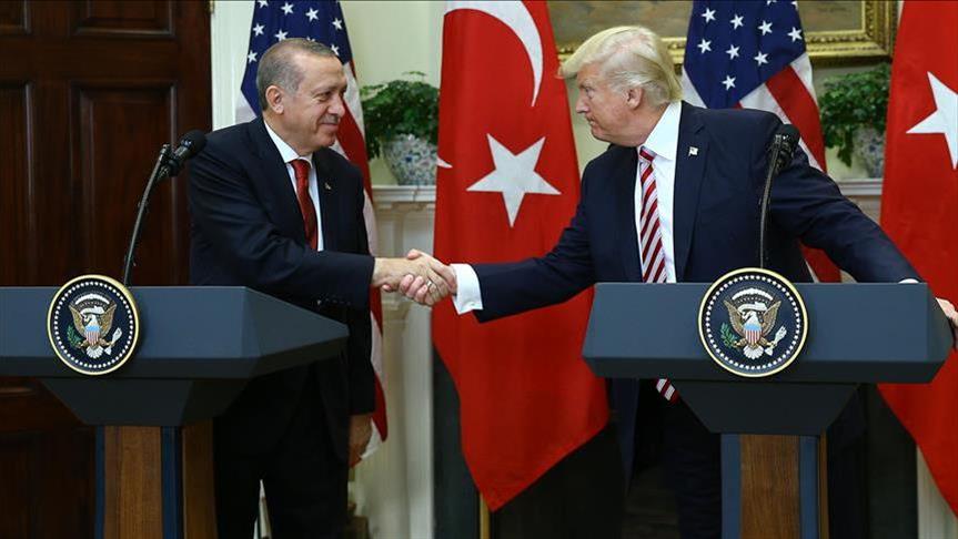 Трамп-Ердоган: Поддршка на Турција во борбата против терористите на ПКК и ДЕАШ