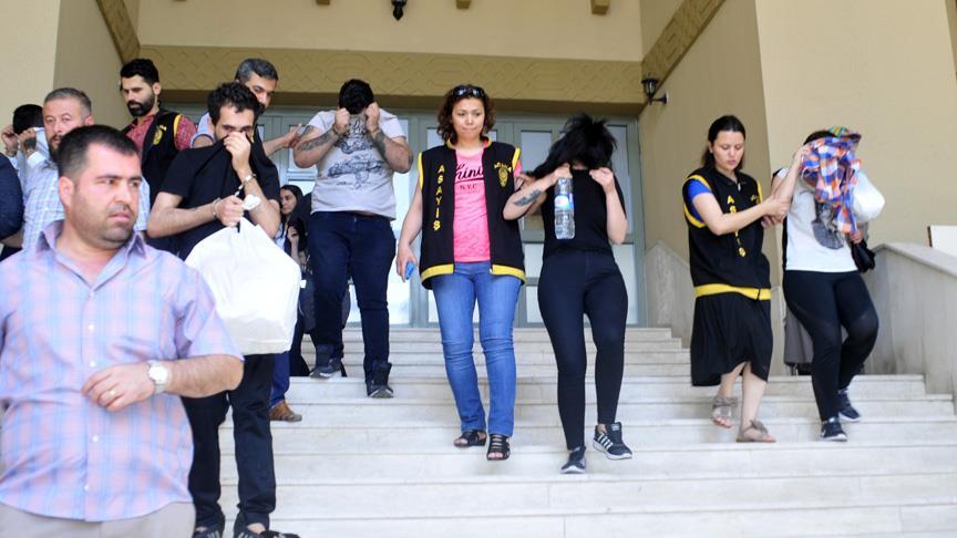 'Eskort' siteleri soruşturmasında 12 kişi adliyeye sevk edildi