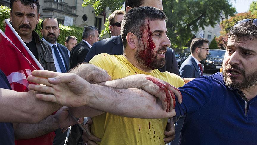 واکنش سفارت ترکیه در واشنگتن به تظاهرات بدون مجوز گروه‌های تروریستی