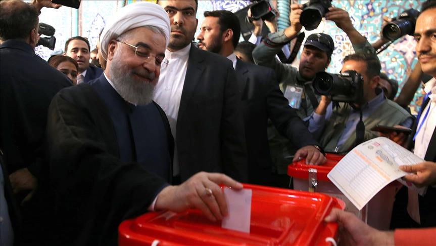 Iran's Rouhani wins re-election bid