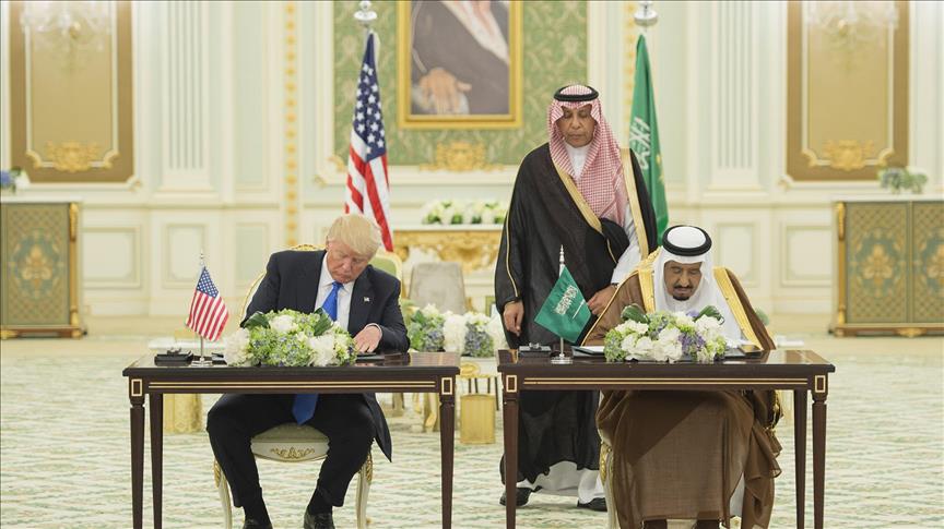 امضای قرارداد 280 میلیارد دلاری میان آمریکا و عربستان سعودی