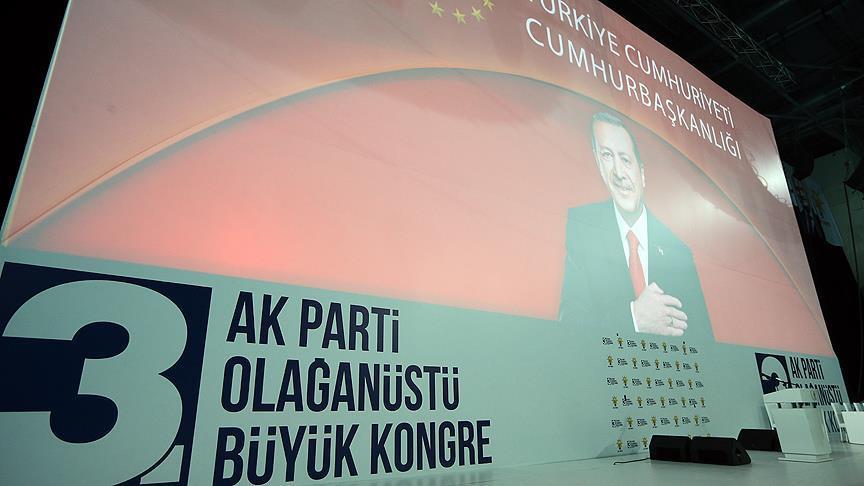 Turkey's ruling party goes to extraordinary congress 