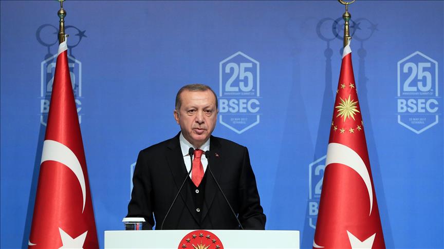 Erdogan attribue un rôle clé à l'OCEMN dans le développement durable