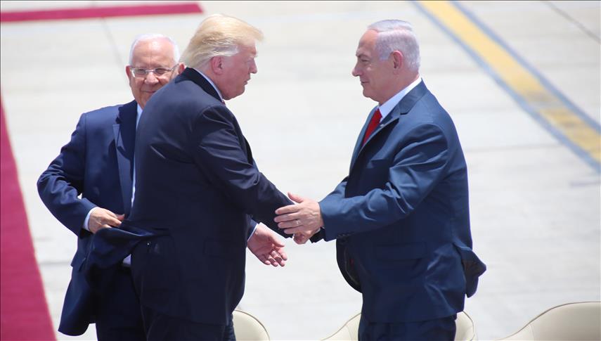 US president arrives in Israel for high-profile visit