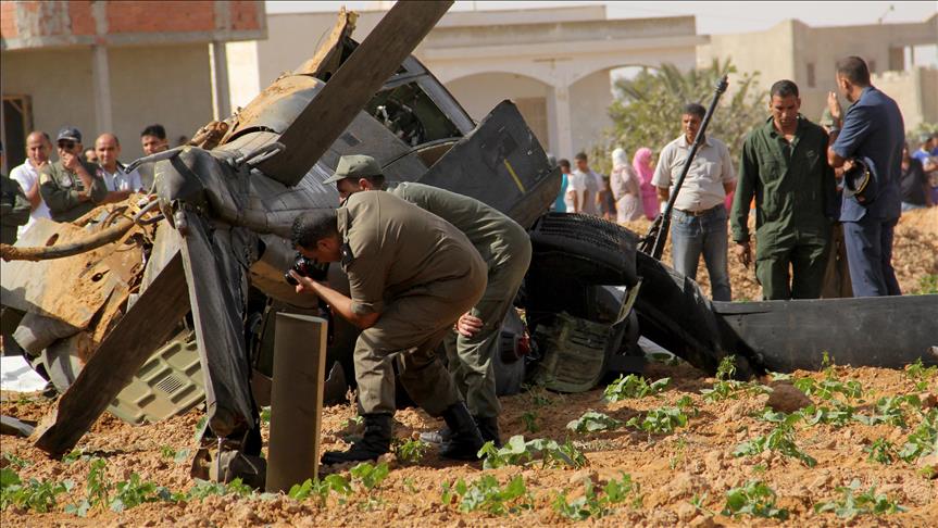 Helicopter crash kills 3 officers in Algeria