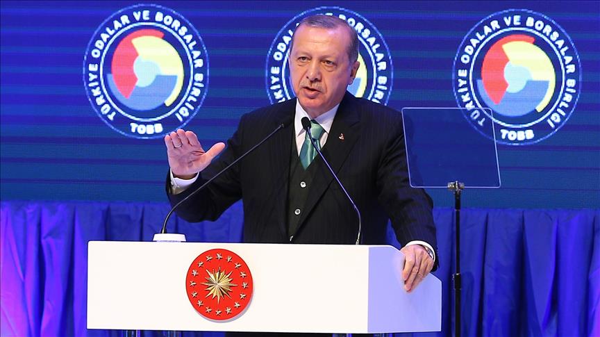 Erdogan: High interest rates are tool for exploitation