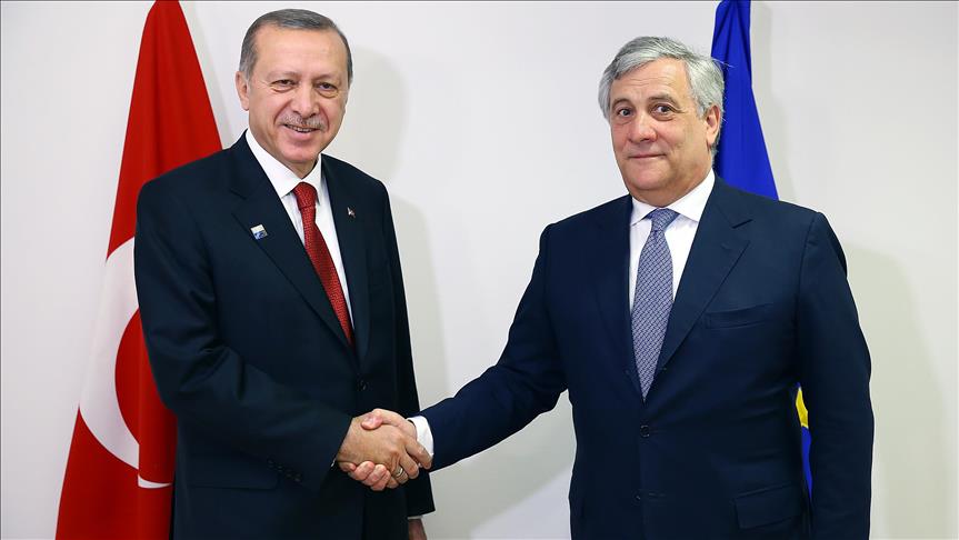 Réunion Erdogan-Tajani à Bruxelles