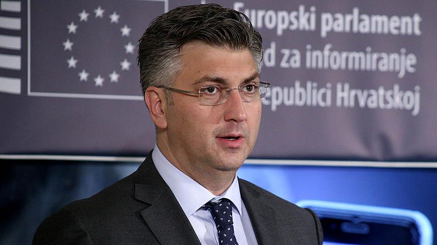 Hırvatistan Başbakanı Plenkovic: AB yavaş yavaş savunma ittifakına dönüşüyor'