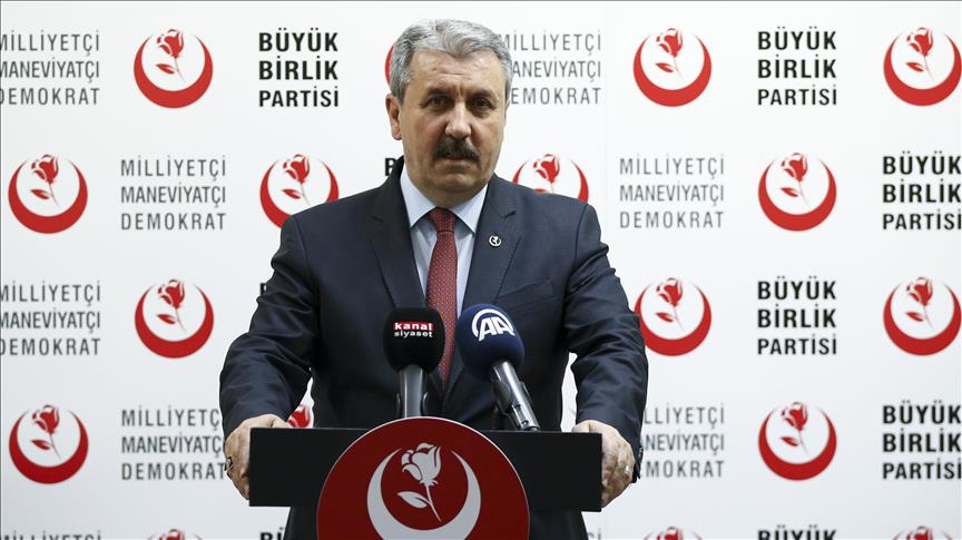 BBP Genel Başkanı Destici: Gün Sazak, inandığı değerlerden hiç taviz vermedi