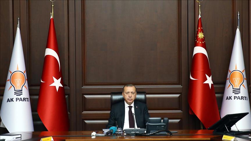 Erdogan to address AK Party’s parliamentary group