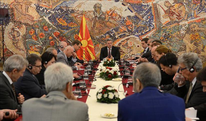 Претседателот Иванов се сретна со амбасадорите на земјите-членки на ЕУ