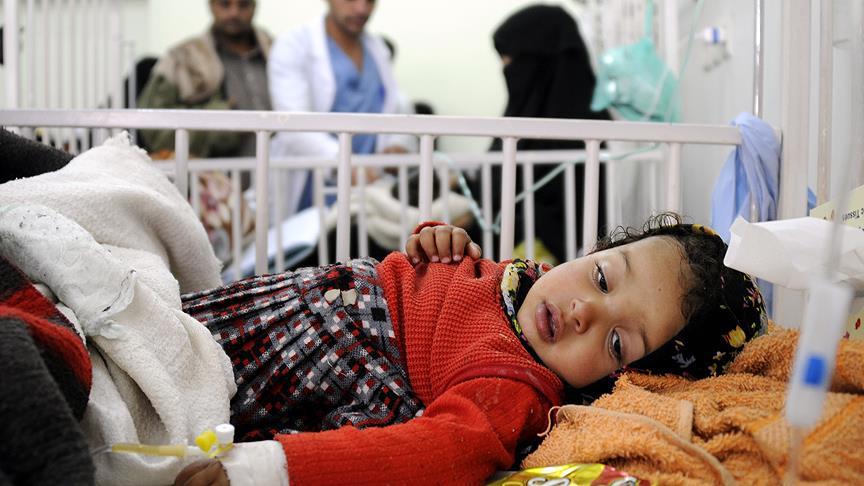 Yemen'deki kolera salgınında hayatını kaybedenlerin sayısı 532'ye yükseldi