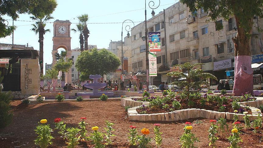 مشروع "ربيع إدلب" يمحو عن المدينة آثار الحرب