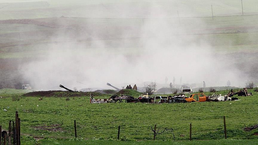 حمله توپخانه ای ارمنستان به مناطق مسکونی در جمهوری آذربایجان