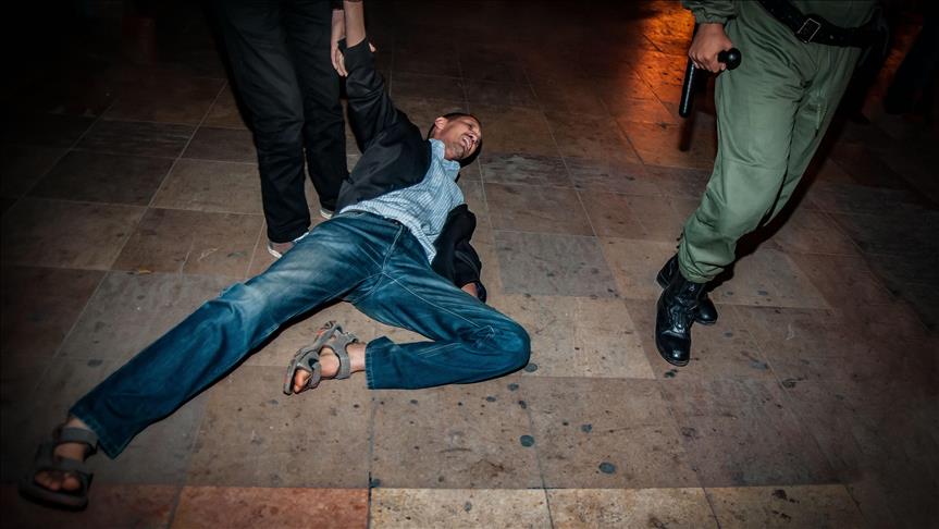 Moroccan authorities disperse demos in several cities