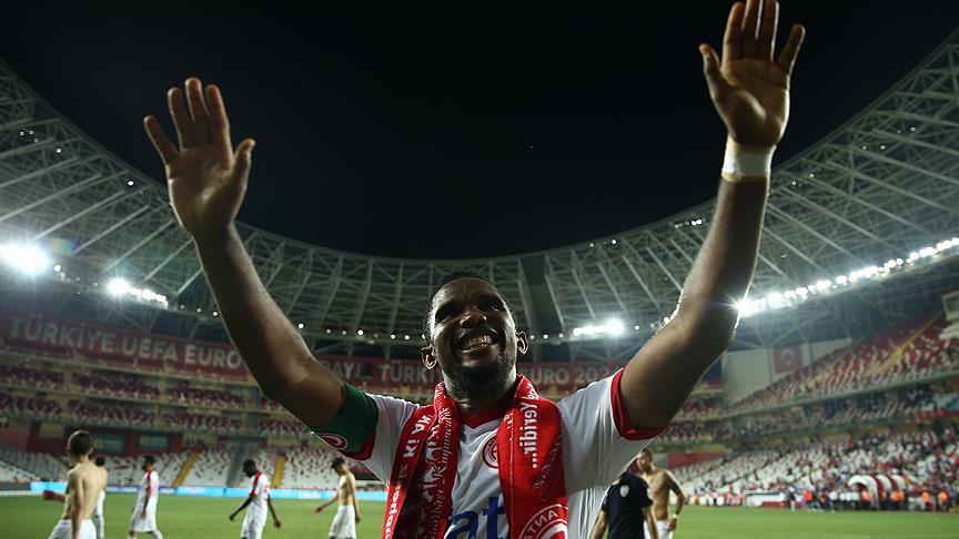 Eto'o Antalyaspor tarihine geçti