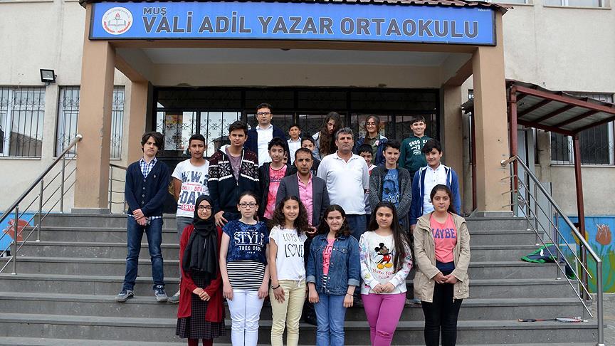 Muş'tan 54 TEOG birincisi çıktı