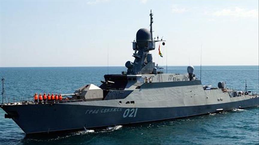Шойгу проверил боеготовность Каспийской флотилии РФ