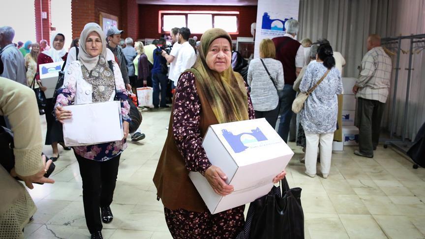 Turkish aid agency sends food aid to Balkans