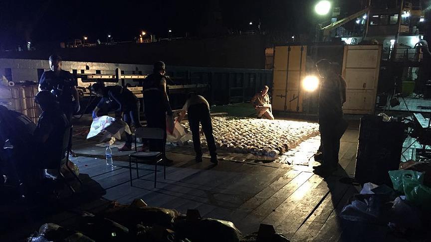 Turkish police seize tonne of heroin in Mediterranean