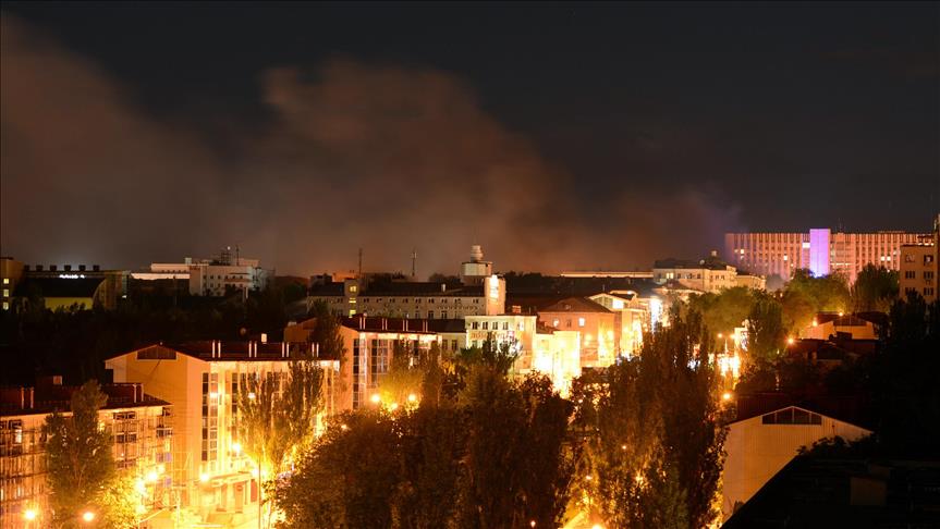 Explosion hits US embassy compound in Ukraine