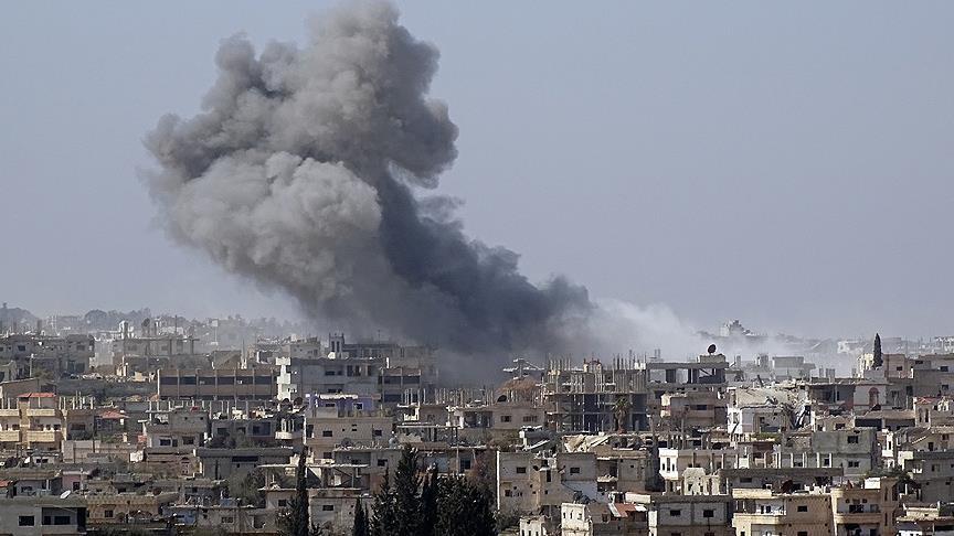 Режим Асада применяет напалмовые бомбы на юго-востоке Сирии 