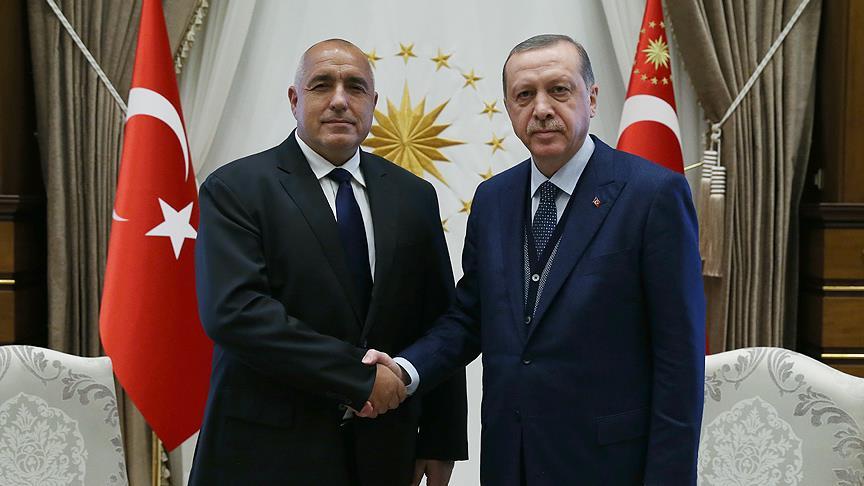 Cumhurbaşkanı Erdoğan, Borisov'u Kabul Etti