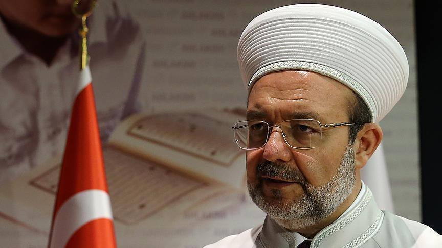 Diyanet İşleri Başkanı Görmez: Kur'an-ı Kerim'i güzel okuma müsabakaları tarih boyunca var olmuştur