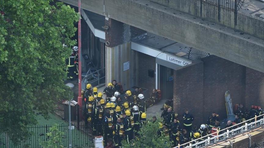 مصرع 6 وإصابة 50 إثر حريق التهم برجًا سكنيًا في لندن