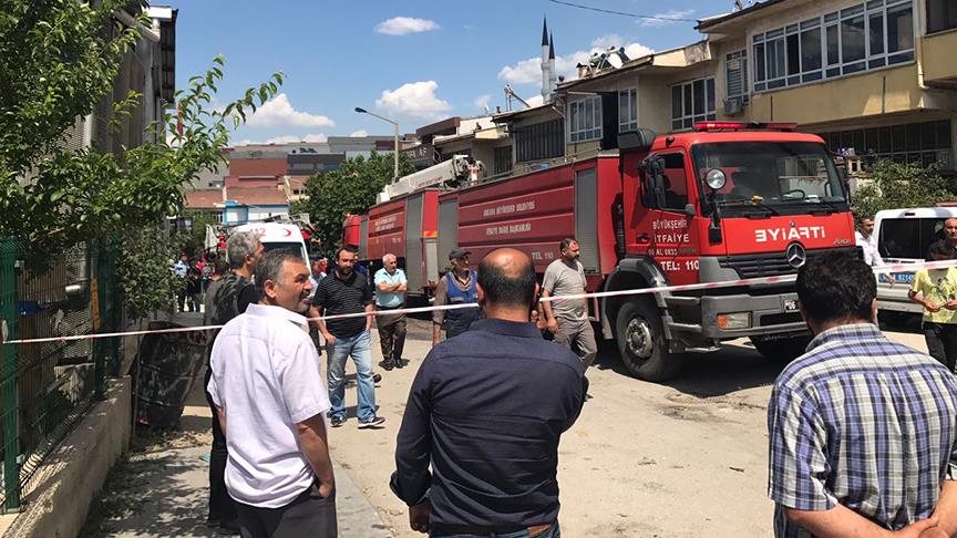 Ankara'da sanayi bölgesinde patlama: 2 ölü, 4 yaralı
