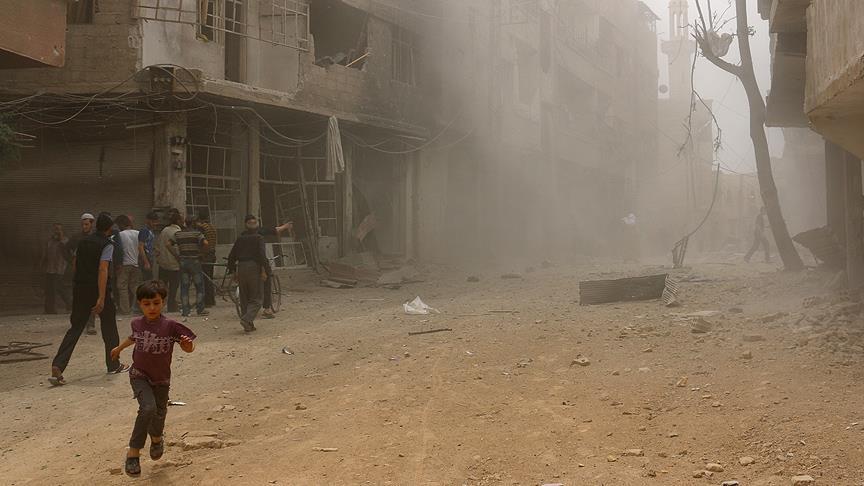ВВС режима Асада бомбят зоны деэскалации в Сирии