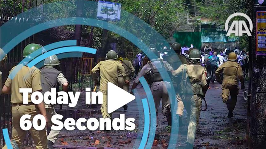 Today in 60 seconds 