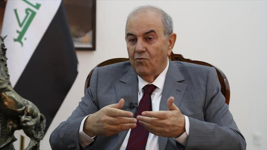 إياد علاوي: العراق مستعد لإجراء حوار من أجل استقرار المنطقة