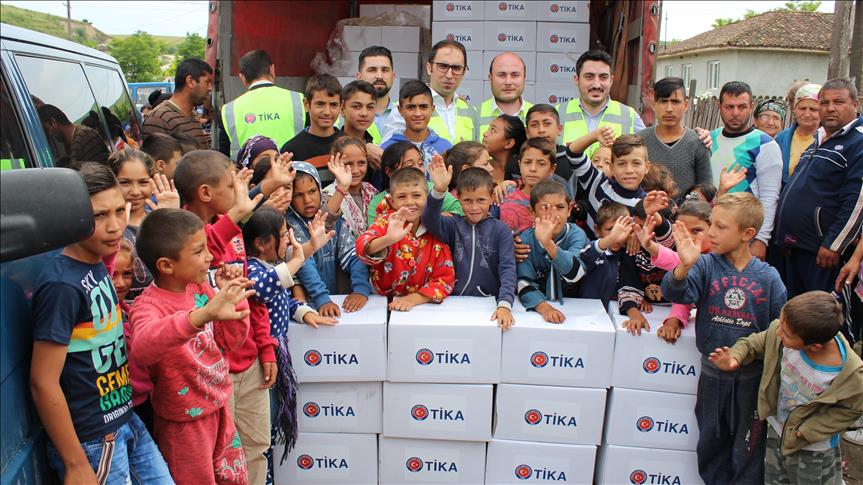 Turkish aid agency sends Ramadan aid to Romania 