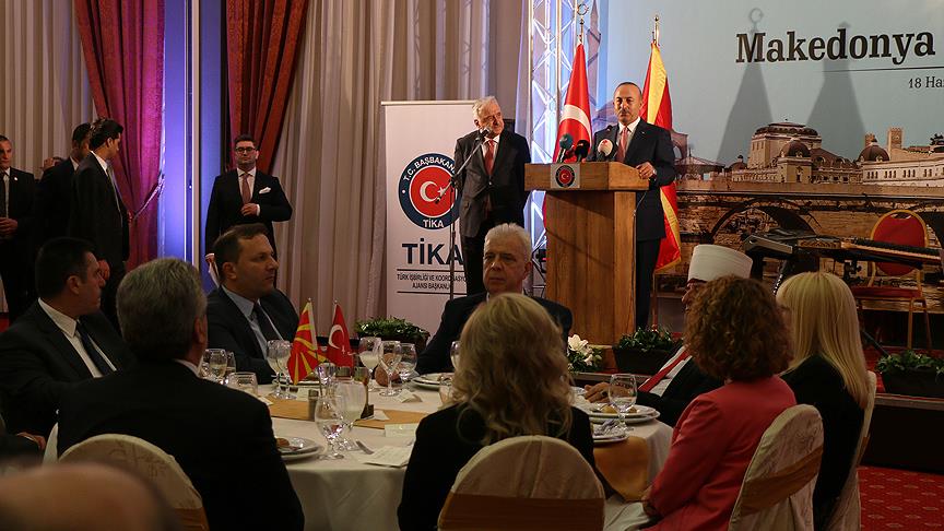 Dışişleri Bakanı Çavuşoğlu: Avrupa'ya Makedonya'yı örnek almasını tavsiye ediyoruz