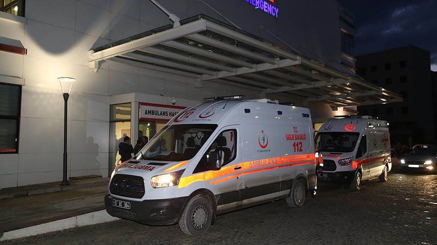 Kastamonu'da rahatsızlanan 8 asker hastaneye kaldırıldı