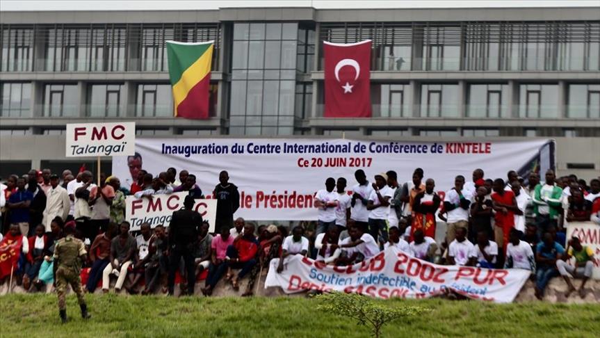 Turkish deputy PM opens conference center in Congo